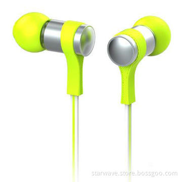 Silicone Rubber Earphones, Available in Various Colors
